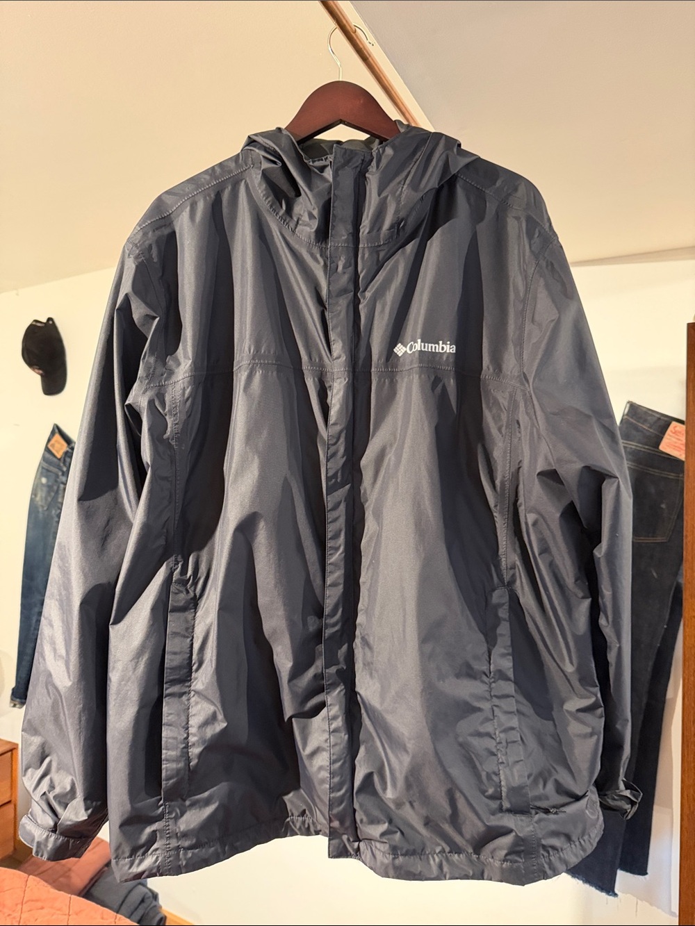 Columbia Watertight™ II Rain Jacket – Men’s XL – Waterproof Omni-Tech – Black